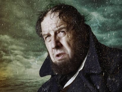 Josep Maria Pou como el capit&aacute;n Ahab, en una imagen promocional de &#039;Moby Dick&#039;