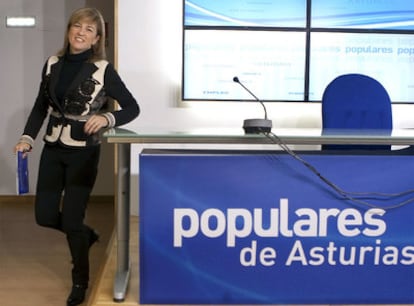 Isabel Pérez-Espinosa, vicesecretaria de Política Municipal del PP de Asturias, el pasado noviembre.