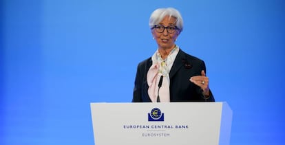 La presidenta del BCE, Christine Lagarde