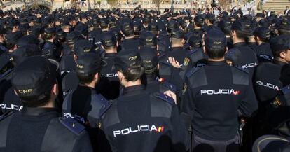 El Cuerpo Nacional de Policía está formado por 82.000 agentes.