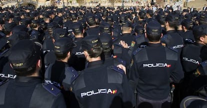 El Cuerpo Nacional de Policía está formado por 82.000 agentes.