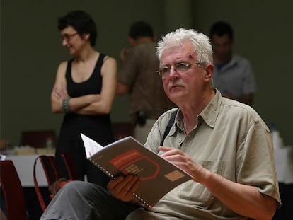 El director de teatro Krystian Lupa, durante una visita a Barcelona.