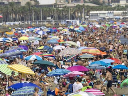 Playas de Las Arenas y La Malvarrosa de Valencia