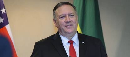 Mike Pompeo, secretario de Estado estadounidense.
