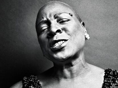 Sharon Jones, em uma imagem de 2014.