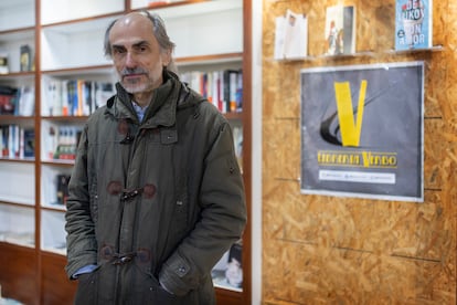 José Juan Soto, responsable de la librería Verbo en Sevilla.