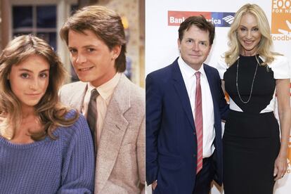 Tracy Pollen era a namorada de Michael J. Fox na série Caras e Caretas, e o romance pulou da telinha para a vida real. Casaram-se em 1988. Tracy tem sido um dos maiores apoios de Michael desde que ele foi diagnosticado com o mal de Parkinson. 