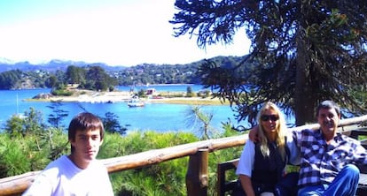 Daniel Caiña en Neuquén, norte de la Patagonia Argentina.