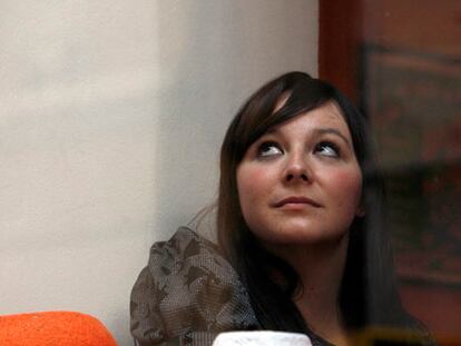 La cantante Alondra Bentley.