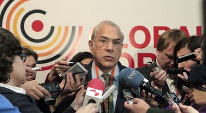 El secretario general de la OCDE, Ángel Gurría.