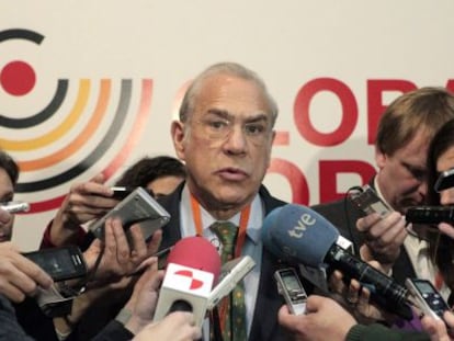 El secretario general de la OCDE, Ángel Gurría.