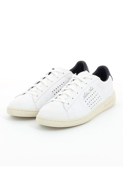 Modelo clásico de zapatillas deportivas blancas de Arthur Ashe Exotic (c.p.v).