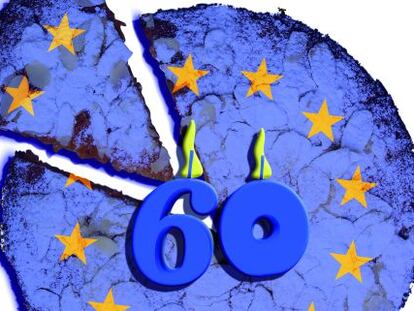 Y a los 60 años y 4 días, el ‘brexit’ rompió la UE