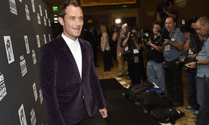 El actor Jude Law en el CinemaCon en Las Vegas.