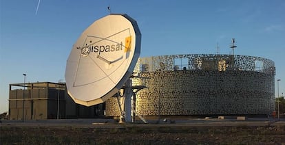 Instalaciones de Hispasat en una imagen de archivo.