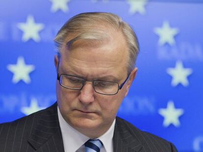 El comisario europeo de Asuntos Económicos y Monetarios, Olli Rehn.