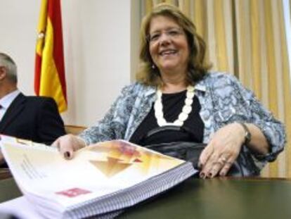 La presidenta de la Comisi&oacute;n Nacional del Mercado de Valores (CNMV), Elvira Rodr&iacute;guez. 