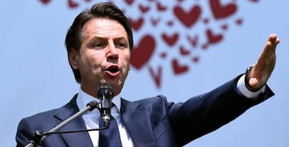 Giuseppe Conte, primer ministro italiano.