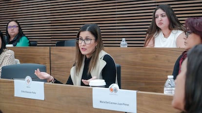 Erika Elizondo Peña, directora de Personas y Organización de Iberdrola México, en las jornadas de liderazgo para mujeres SheLeads.