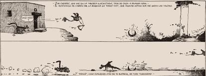 Viñetas de 'Krazy Kat', de George Harriman, editado por La Cúpula.