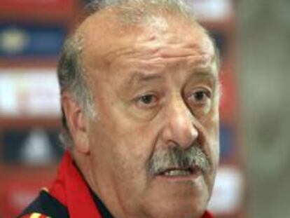 El seleccionador nacional español Vicente del Bosque