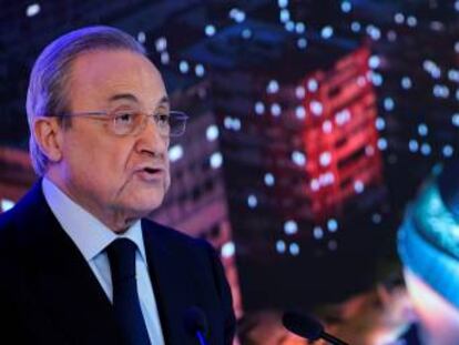 Florentino P&eacute;rez, presidente del Real Madrid. 