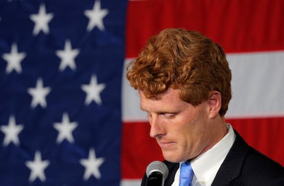 El candidato a senador demócrata Joe Kennedy III, el pasado 1 de septiembre.