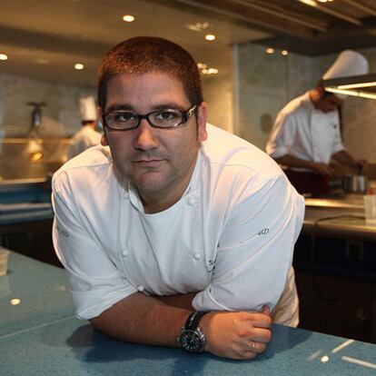 El cocinero Dani García, en su restaurante.