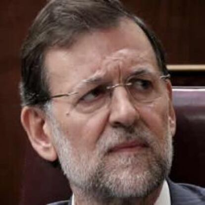 El lider de la oposición, Mariano Rajoy