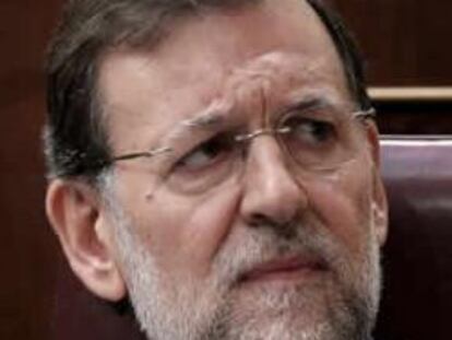 El lider de la oposición, Mariano Rajoy