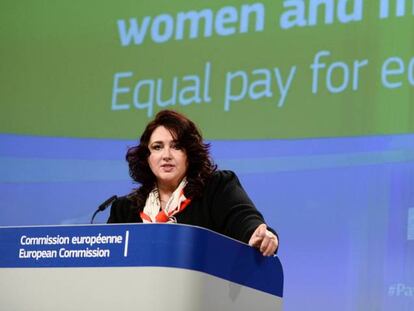 La comisaria europea de Igualdad, Helena Dalli.