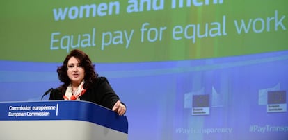 La comisaria europea de Igualdad, Helena Dalli.