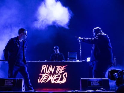 La actuaci&oacute;n de Run The Jewels, la noche del s&aacute;bado en el Primavera Sound.