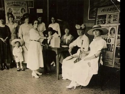 Primera votación mujeres argentinas