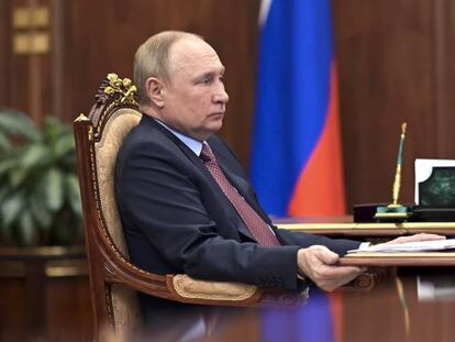 El presidente ruso Vladímir Putin.