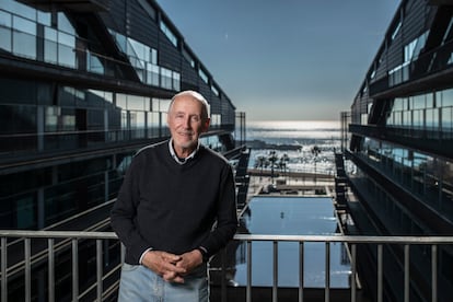 Miguel Beato, first director of the Centre for Genomic Regulation, at the institution’s headquarters in the Barcelona Biomedical Research Park.