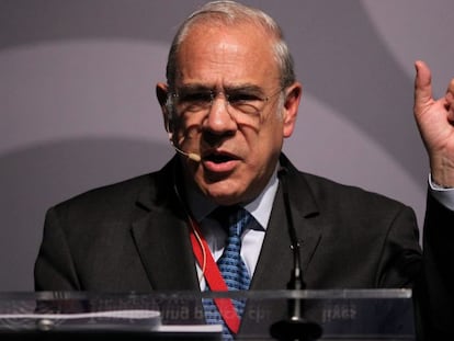 O secretário geral da OCDE, José Angel Gurría.