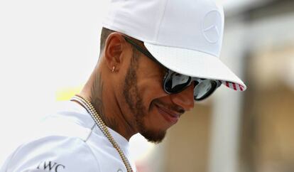 Lewis Hamilton, en el GP de las Américas.