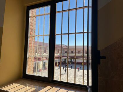 Patio de la prisión provincial de Burgos.