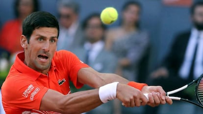 Djokovic se enfrenta a Tsitsipas en la final del Mutua Madrid Open 2019