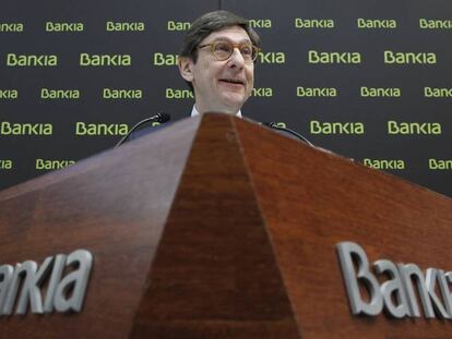 El presidente de Bankia, José Ignacio Goirigolzarri.