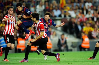 Messi marca el primer gol