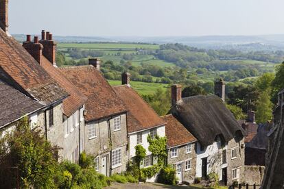 Shaftesbury, en la región de Dorset.