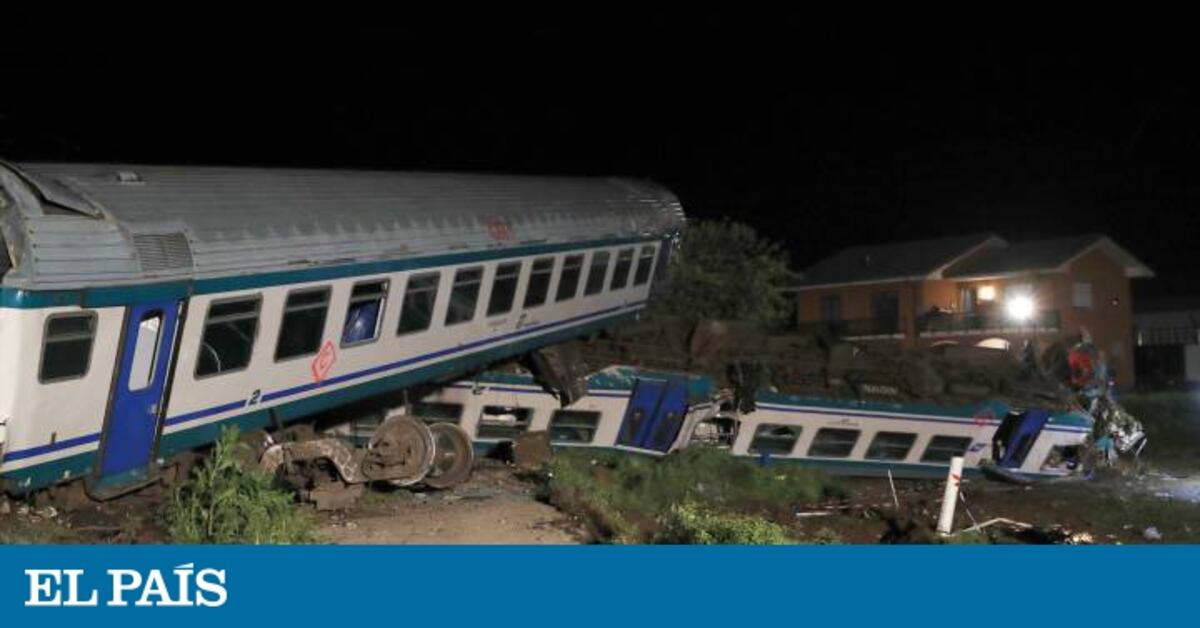 Al menos dos muertos y una veintena de heridos al descarrilar un tren ...
