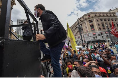 Guilherme Boulos, candidato a la alcaldía de São Paulo.