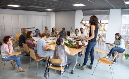 Taller impartido por Rojomenta en La Casa Encendida, en Madrid. 