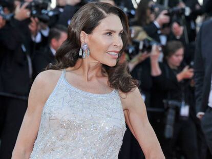 Mouna Ayuob en el estreno en Cannes de 'El Principito' en mayo de 2015.