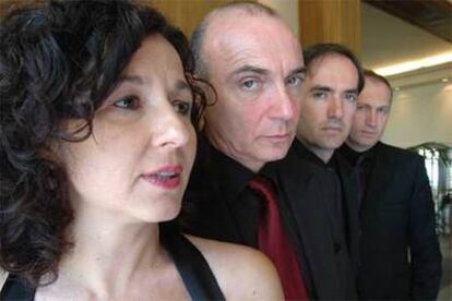 Cristina Vilallonga, Eduardo Makaroff, Christoph H. Müller y Philippe Cohen Solal (de izquierda a derecha).