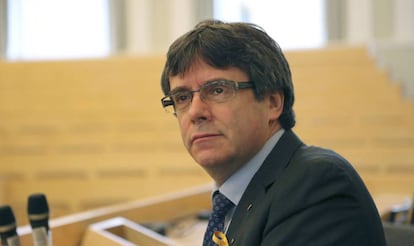 O ex-presidente catalão Carles Puigdemont.