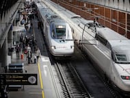 Trenes de alta velocidad de Renfe.